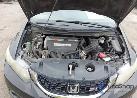 2013 Honda Civic Si из США, поврежденный, VIN 2HGFB6E51DH710653